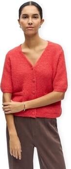 Object Vest Saggia Re Cardigan Poinsettia