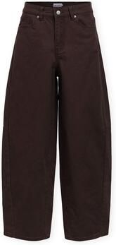 Object Wijde jeans Moji Elsa Jeans Seal Brown