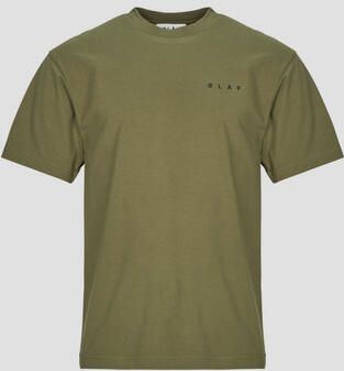 OLAF T-shirt Korte Mouw LINED FACE TEE