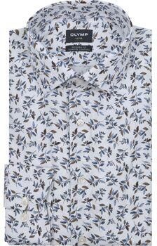Olymp Overhemd Lange Mouw Luxor Overhemd 24 Seven Flowers Multicolour