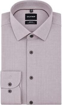 Olymp Overhemd Lange Mouw Overhemd Level 5 24 Seven Taupe - Foto 4