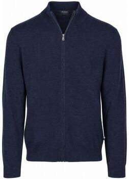 OLYMP Level Five Slim fit gebreid jack met opstaande kraag