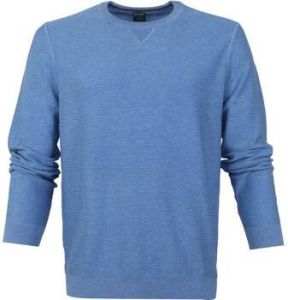 Olymp Sweater Trui Casual Blauw