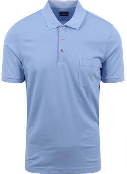 Olymp T-shirt Polo Lichtblauw