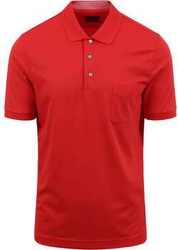 Olymp T-shirt Poloshirt Rood
