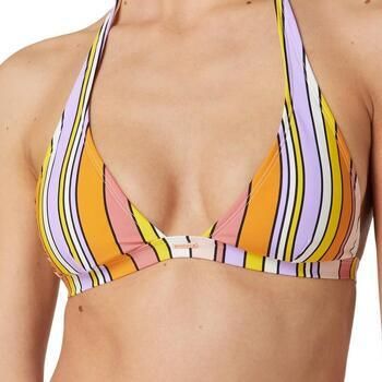 O'Neill voorgevormde halter bikinitop Marga lila geel oranje - Foto 2