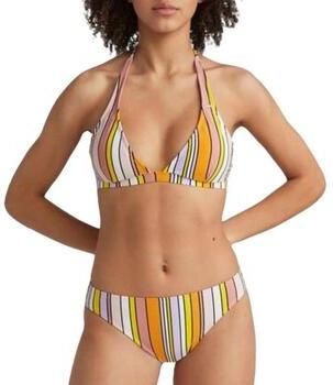 O'Neill voorgevormde halter bikini Marga Rita lila geel oranje - Foto 3