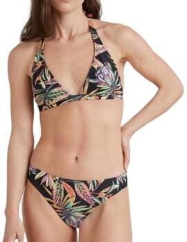 O'Neill voorgevormde halter bikini Marga Rita zwart geel groen - Foto 3