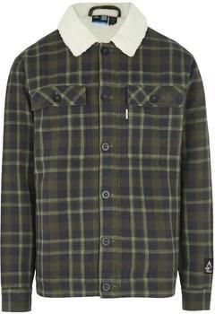 O'Neill geruite jas blue shirt check