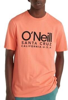 O'Neill regular fit T-shirt met printopdruk oranje
