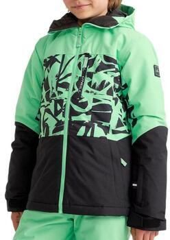 O'Neill ski-jack Carbonite mintgroen antraciet Skijack Jongens Polyester Capuchon 104