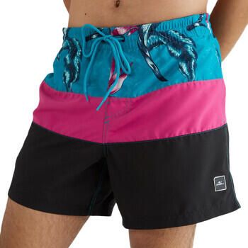 O'Neill zwemshort Frame blauw roze zwart