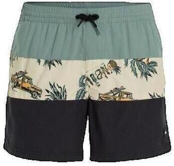 O'Neill zwemshort Mix & Match Cali groen beige zwart