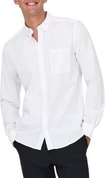 ONLY & SONS Overhemd met lange mouwen ONSALVARES SLIM LS OXFORD SHIRT OTL