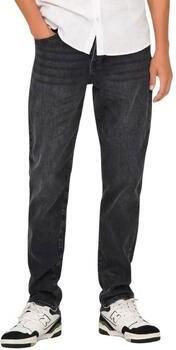 ONLY & SONS Relax fit jeans ONSYOKE TAPERED WB 7850 DOT DNM NOOS - Foto 10