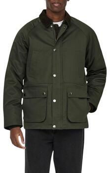 Only & Sons Regular fit bomberjack van katoenmix model 'BOB'