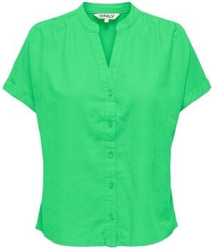 Only Blouse Nilla-Caro Shirt S S Summer Green