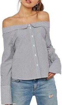 Only Blouse Off Shoulders Bambi Top Bright White Night Sky