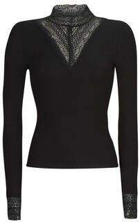 Only Blouse ONLTILDE L S HIGH NECK LACE TOP JRS