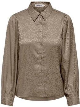 Only Blouse Shirt Lalley Zora L S Weathered Teak
