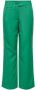 Only Dames Broek met Medium Taille en Wijde Pijpen Onllana-berry Green Dames - Thumbnail 2