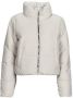 Only Korte Gewatteerde Jas voor Vrouwen Beige Dames - Thumbnail 1