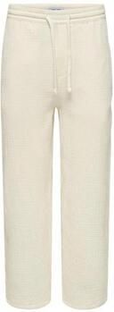 Only & Sons Loose fit broek met elastische band model 'SINUS'