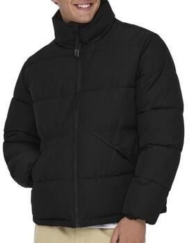 Only & Sons Regular fit gewatteerd jack met opstaande kraag model 'PACK' - Foto 7