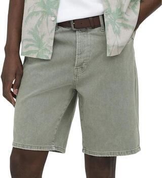 ONLY & SONS Onsedge Green 7979 Tai Dnm Shorts Noos denim straight regular waist short groen - Foto 4