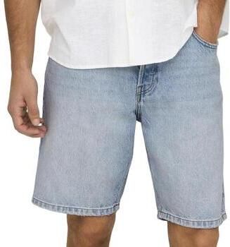 Only & Sons straight leg korte jeans van puur katoen model 'EDGE' - Foto 7