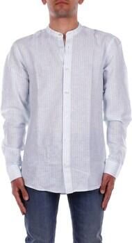 ONLY & SONS Overhemd met lange mouwen ONSCAIDEN LS MAO STRIPE LINEN SHIRT NOOS