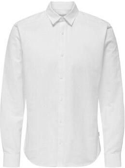 ONLY & SONS Overhemd met lange mouwen ONSCANTLEY LIFE LS SOLID LINEN SHIR OTL
