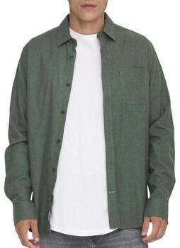 ONLY & SONS Overhemd met lange mouwen ONSROAD LIFE REG MELANGE LS SHIRT NOOS - Foto 9