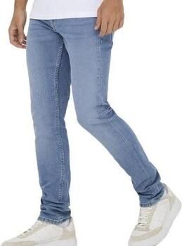 ONLY & SONS ONSLOOM slim fit jeans light blue denim - Foto 3