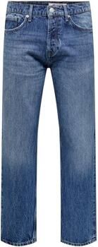 Only & Sons Straight Jeans Only & Sons Onsedge Straight Mb 4939 Azg Dnm Noos 22024939 - Foto 4