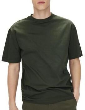 Only & Sons Onsfred RLX SS TEE Noos Rosin Groen | Freewear Green Heren