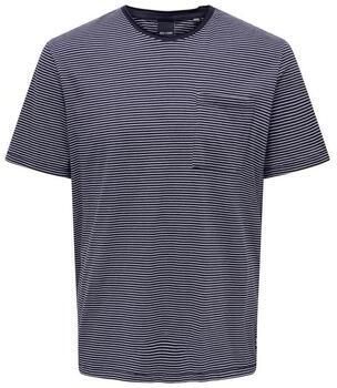 Only & Sons Regular Fit Round Neck T-Shirt Blue Heren