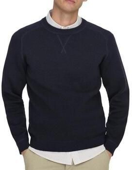 Only & Sons Heren Crew Neck Sweater Blue Heren - Foto 2