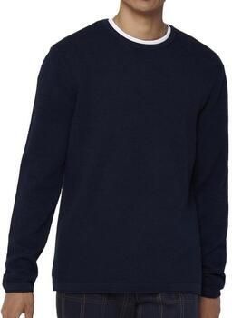 Only & Sons Blauwe effen gebreide kleding voor mannen Blue Heren - Foto 2