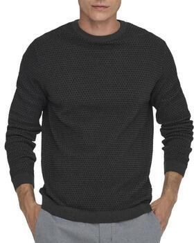 ONLY & SONS Trui met ronde hals ONSTAPA REG 12 STRUC LS CREW KNIT NOOS