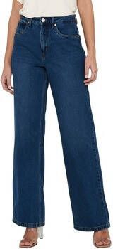 Only Jeans jambes larges taille haute femme Bianca Pim