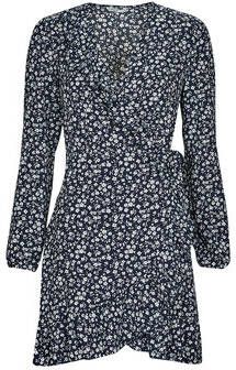 Only Korte Jurk ONLCARLY L S WRAP SHORT DRESS