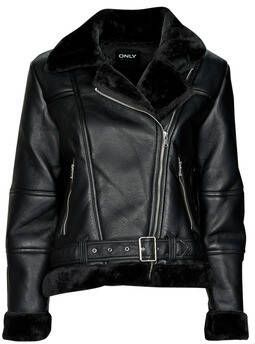 Only Imitatieleren jack ONLAGNETE FAUX LEATHER BIKER JKT OTW