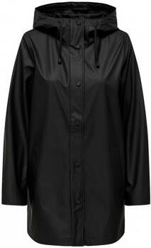 Only Mantel New Ellen Raincoat Black