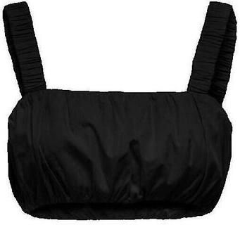 Only Zwarte Top met Vierkante Halslijn voor Vrouwen Black Dames