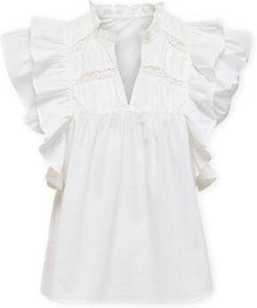 Only Blouse Noos Top Sunny Life Cloud Dancer - Foto 4