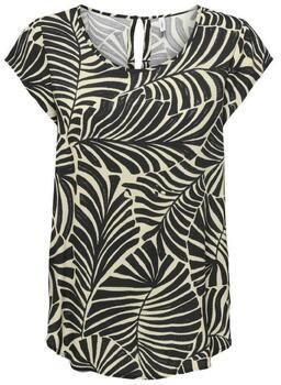Only Regular fit T-shirt met druppelvormig rugdecolleté model 'NOVA'