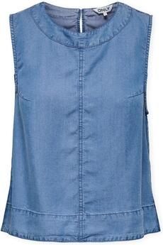 Only Blouse Top Pema-Dorsi Medium Blue Denim
