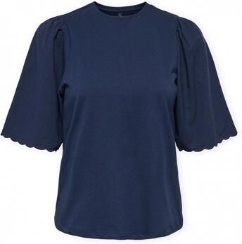 Only Blouse Top Veronika Life Navy Blazer