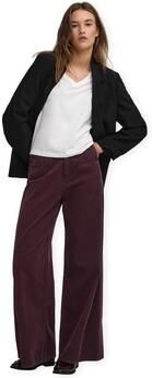 Only Broek Nessa X-Wide Cord Trousers Fudge